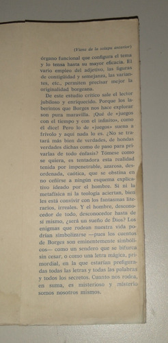 Prosa Narrativa De Jorge Luis Borges Temas Estilo J Alazraki (Usado)