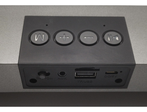 Imagen 7 de 8 de Barra De Sonido Mlab Sb100 Soundbar Tws Bluetooth Negro