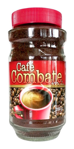 Café Combate Soluble Puro 5 Piezas De 200 G