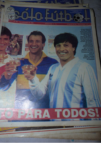 Revista Solo Futbol Bfeliz Campeonato Para Todos 1988