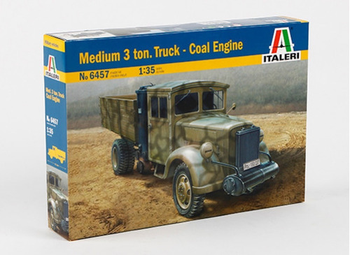 Camion 3 Ton Truck Coal  Italeri Escala 1/35 Es Un Armable