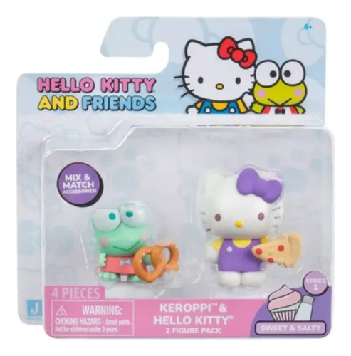 Hello Kitty Pack X2 Figuras + Accesorios 5cm Surtidos 