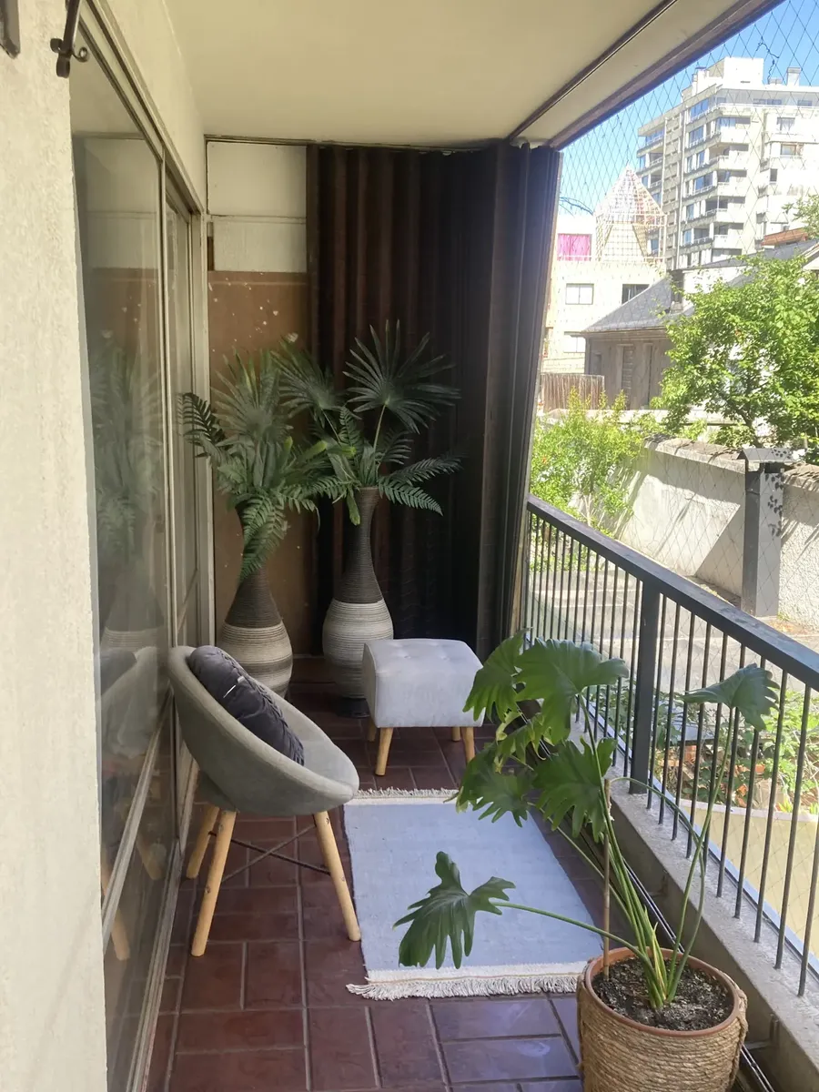 Imagen 1 de 12 de Encantador Departamento En Providencia
