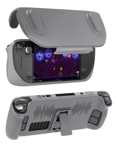 Funda Protectora Para Consola De Juegos Steam Deck, Gris