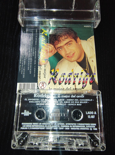 Cassette Original De Rodrigo Lo Mejor Del Amor De 1996 Okm ! Estándar