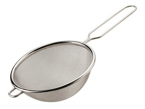 Imagen 3 de 4 de Colador Malla Acero Inoxidable 21 Cm Multiples Usos Oferta