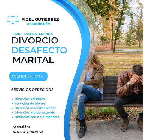 Abogado Divorcio Desafecto En Venezuela Desde El Extranjero 