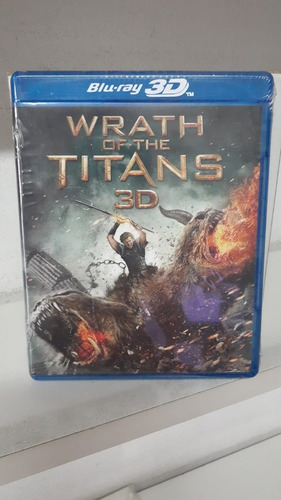 Blu-ray 3d + Blu-ray + Dvd  -- Wrath Of The Titans 