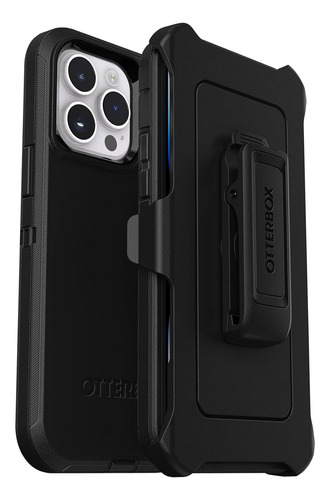 Protector Uso Rudo Para Iphone 14 Pro Otterbox Defender Negro
