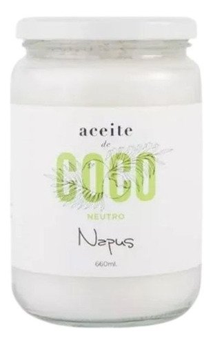Imagen 1 de 1 de Aceite De Coco Neutro Napus X 660 Cc