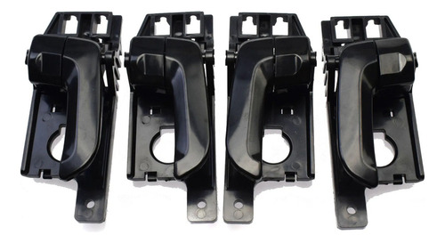 4pcs Manija De Puerta Interior Para Kia Sportage 2007-2010