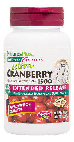 Cranberry 30 Caps Natures Plus