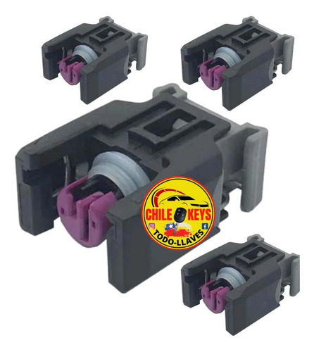 Conector Inyector Delphi Efi Hembra Euro5 Ssanyong X 4unds.