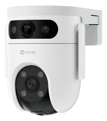 Cámara Seguridad Wifi H9c Doble Lente 3mp Exterior Ezviz Blanco