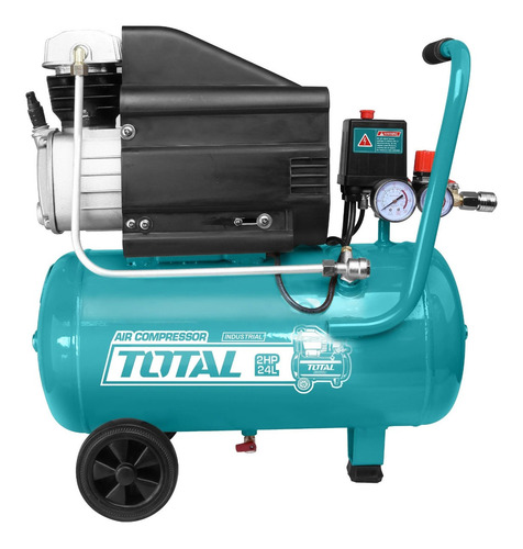 Compresor De Aire 24lts / 2 Hp / Total Tc120246