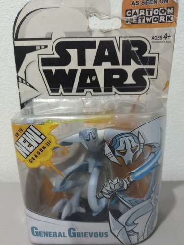 Star Wars Clone Wars General Grievous Cartoon Network 2005