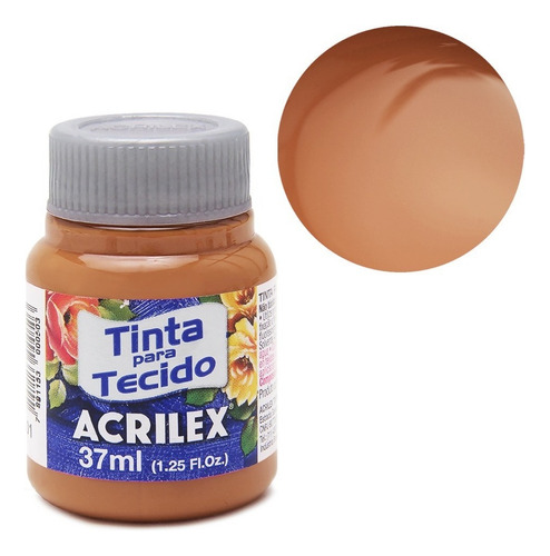 Tinta Acrilex Para Tecido Fosca Ref.4140 37ml Não Tóxica