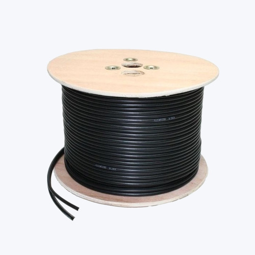 Cable Coaxial Siames Rg59 + Cable De Poder Hikvision