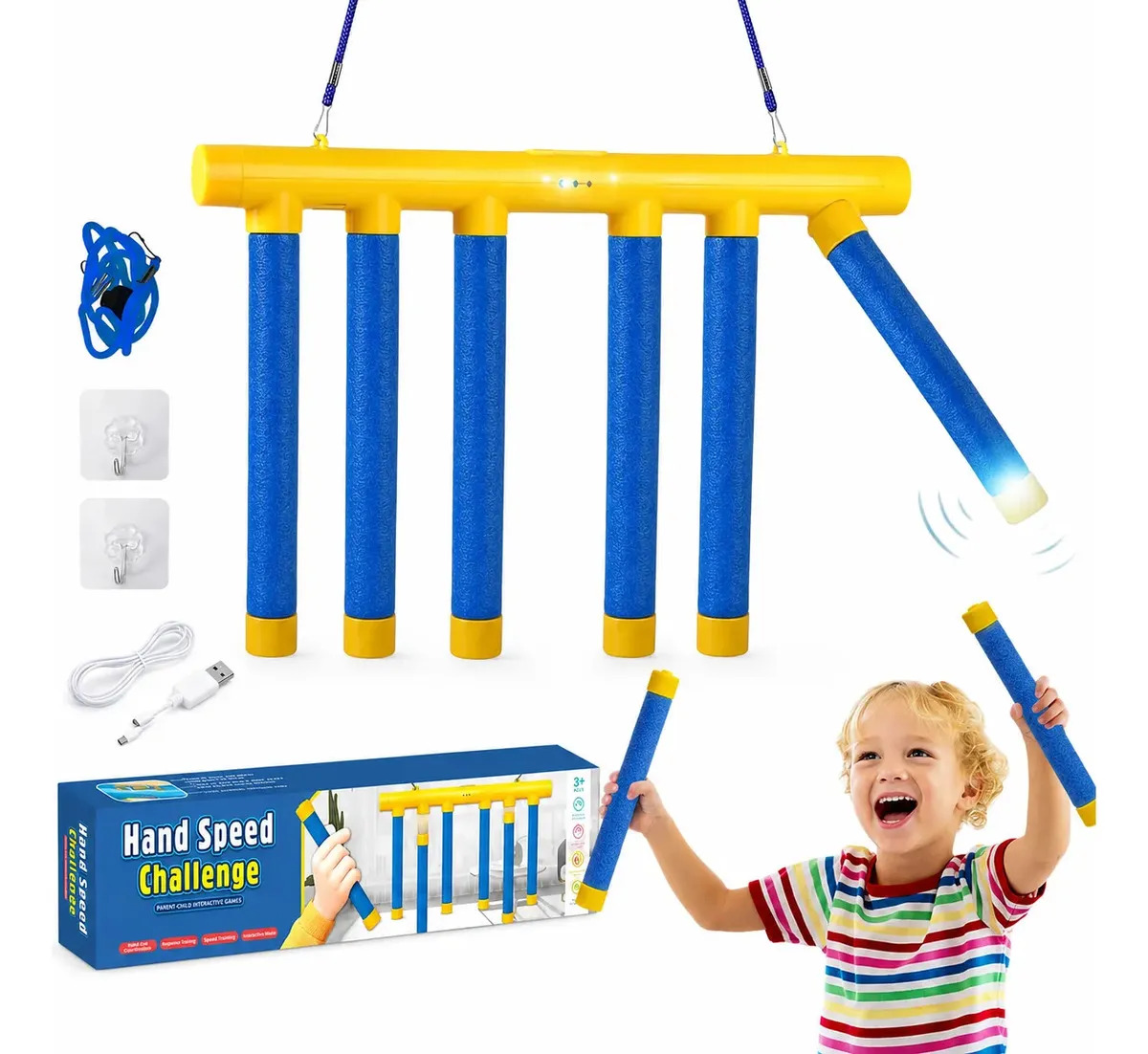 Jogo Reflex, Brinquedo de Treino de Reação, Jogo de Reação e Coordenação Olho-Mão