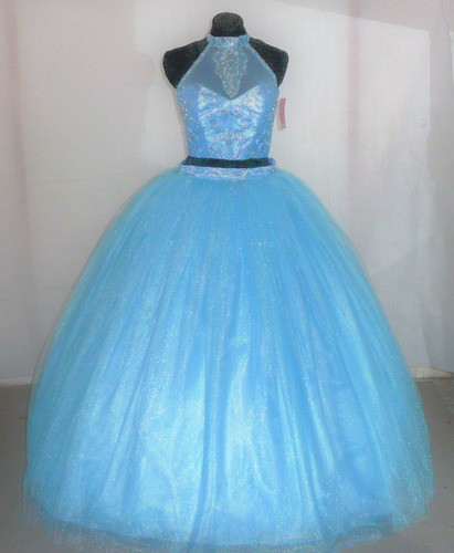 Oferta Vestido De Quince Xv Años Nuevo Azul