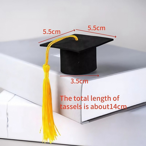 30 Minisombreros De Graduación Para Decoraciones De Graduaci