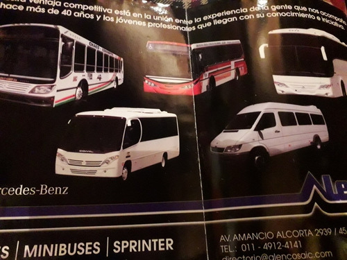 Revista El Auto Colectivo Miramar Alfonsín Maradona 2011 (Usado)