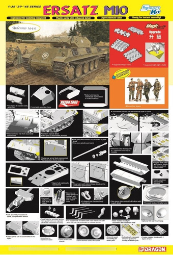 1/35 Panther G/m10 Ersatz Gris