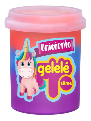 Slime Gelelé Unicornio 152gr Kit Com 24 Massinha Revenda