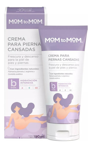 Crema Para Piernas Cansadas Mom To Mom 190ml B