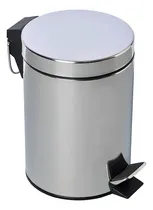 Comprar Basurero Papelera Cubo Pedal 5 L Acero Inoxidable