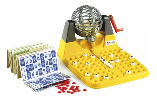 Bingo Con Bolillero Chico 2080 Rondi