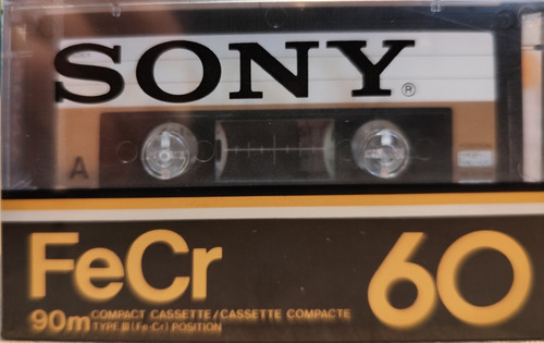 Cassette Sony Fecr 60 .