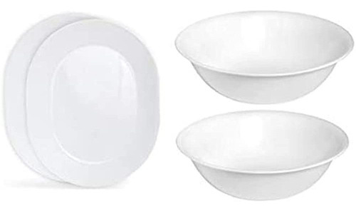 Plato Para Servir Corelle De 12-1/4 Pulgadas, Winter Frost W