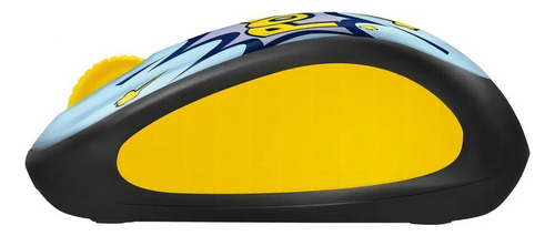 Mouse De Colección Logitech M317c Inalambrico - Usb Unifying Color Pow Yellow/black