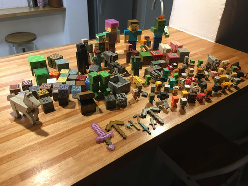 Minecraft Figuras De Acción Coleccionables