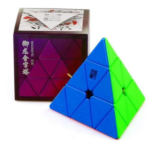 Cubo De Rubik Yj Yulong V2 Pyraminx Magnético Profesional   