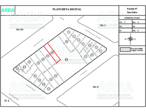 Excelente Terreno De 360 M2 En Venta En El Bajo De San Isidro