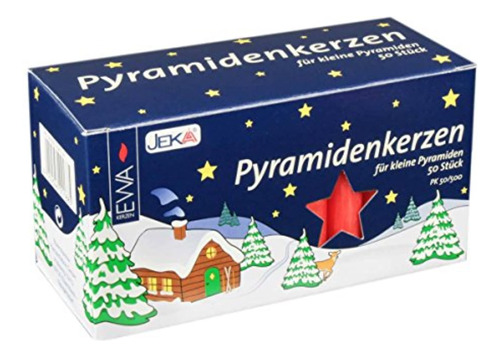 Velas Para Pirmide De Navidad Jeka Kerzen