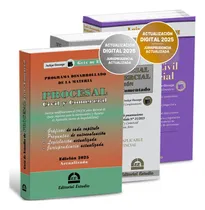Comprar Promo 159 Procesal Civil Y Comercial Guía+ Comentado+ Manual