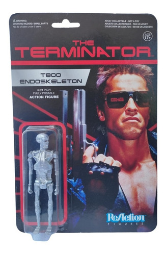 T800 Endoskeleton Terminator Funko Reaction Acabado Mate (Usado)