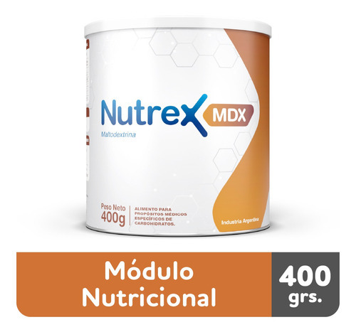 Nutrex Mdx Suplemento Energizante Maltodextrina Lata 400g