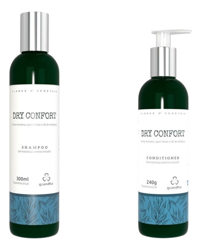 Grandha Kit Dry Confort Shampoo E Condicionador