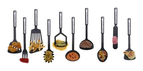 Imagen 2 de 2 de Perdura® Acero Set 10 Utensilios