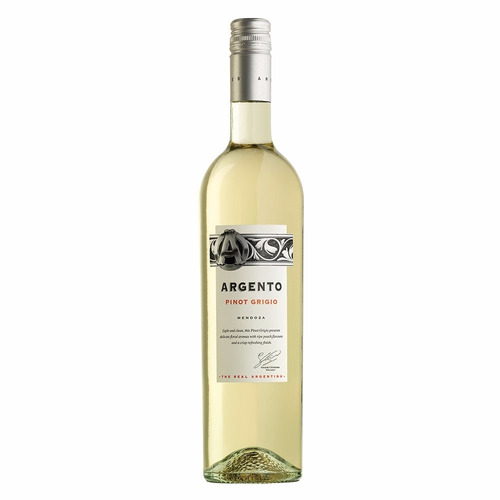 Argento Clasico Pinot Grigio 750ml- Bodega Argento 6x750ml.