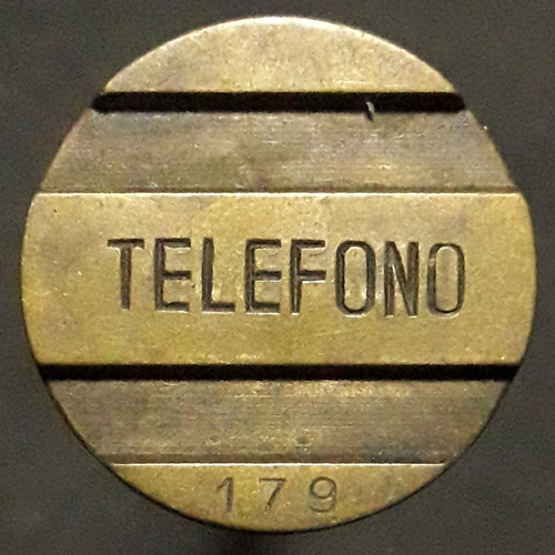 Ficha Telefónica Argentina Entel N° 179 