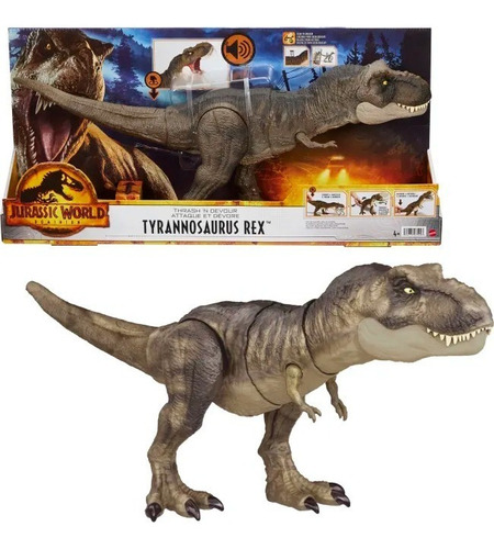 Tyrannosaurus Rex Jurassic World Dinosaurio Con Sonido