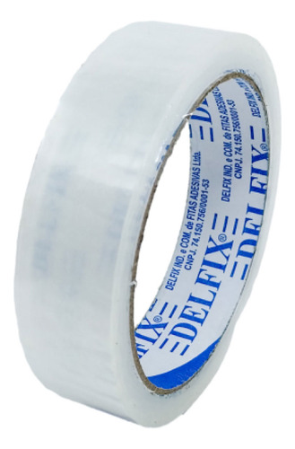 05 Fitas Adesivas Durex Transparente 24mmx50 Metros Delfix