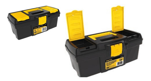 Caja P/herramientas C/compartimentos 19 Pulgadas 48x23x22cm