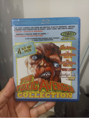 The Toxic Avenger Collection Bluray 