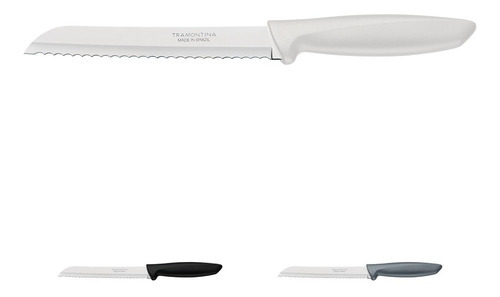 Tramontina cuchillo de acero Plenus inoxidable color blanco